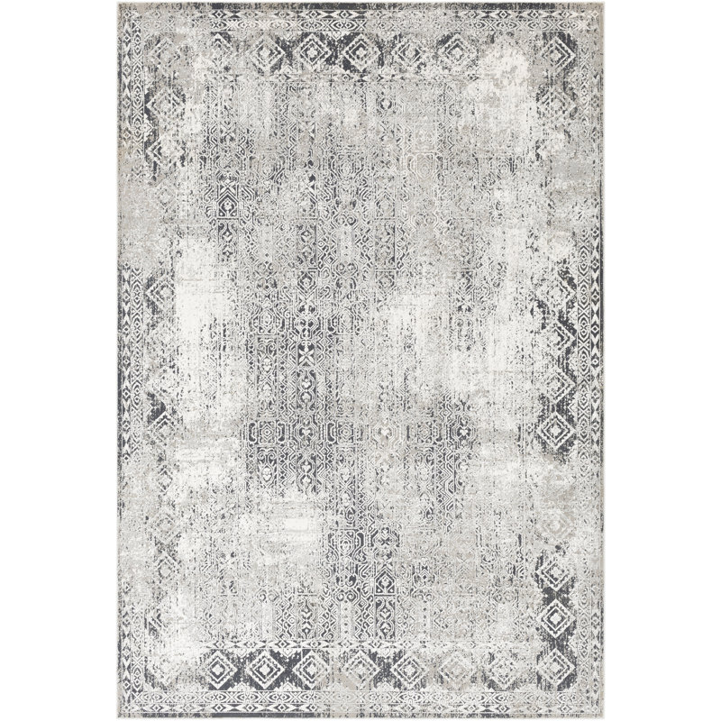 Tapis gris Cordaville, Rectangle 9 pi x 12 pi 3 po