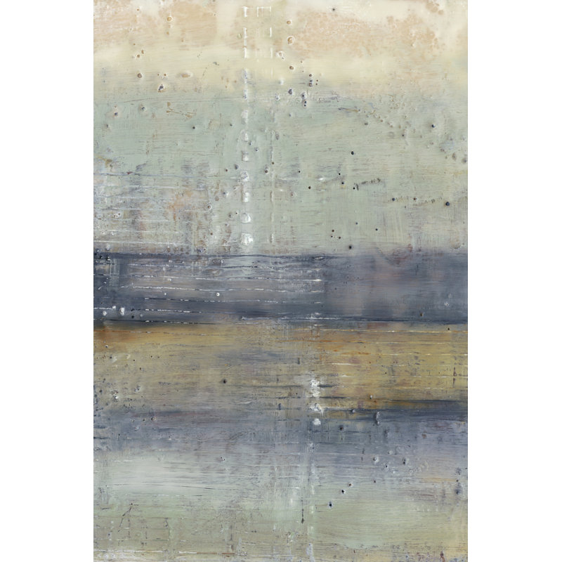 Glimmer I by Jennifer Goldberger - Wrapped Canvas Rectangle Painting, 46cm H x 30cm W x 3.8cm D