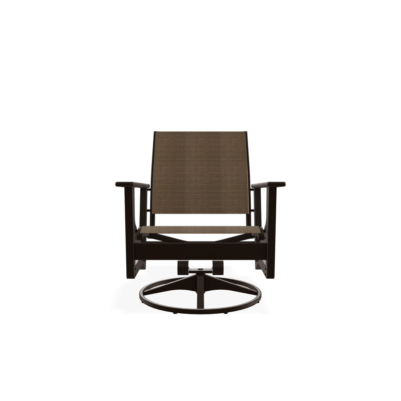 Wexler Outdoor Swivel Lounge Chair, Kona, Beacon Taupe Sunbrella®
