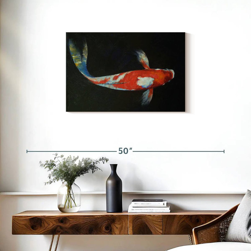 Brampt Koi, 20" H x 30" W