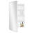  16X28 Inch White Surface Mount Or Recessed Medicine Cabinet With Round Corner Mirror And Adjustable Shelves-1491515421