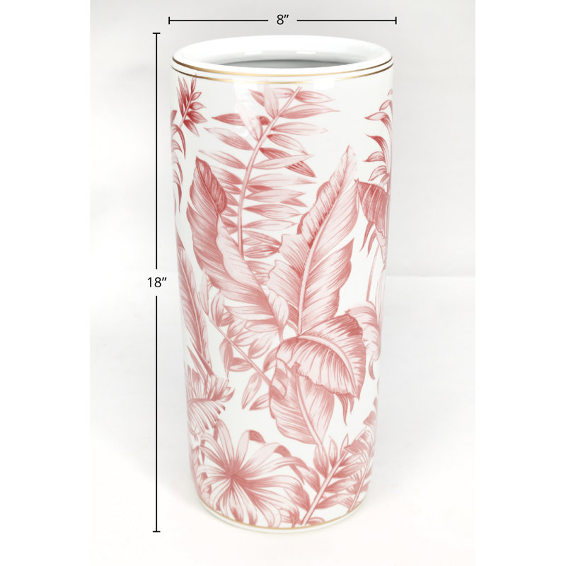 Perlis Freestanding Umbrella Stand, Pink