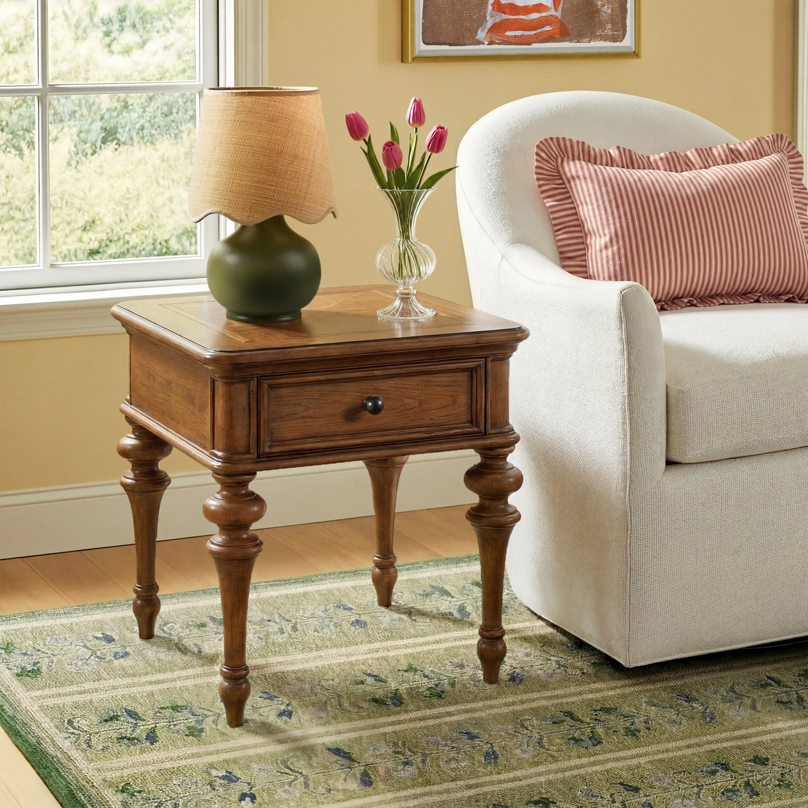 Pardue End Table With Storage