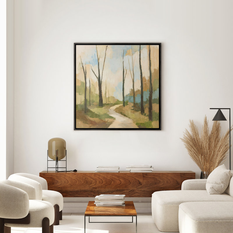 Framed Wall Art Abstract Vintage Antique Classic for Bedroom - 16"x16", Black, 16" H x 16" W