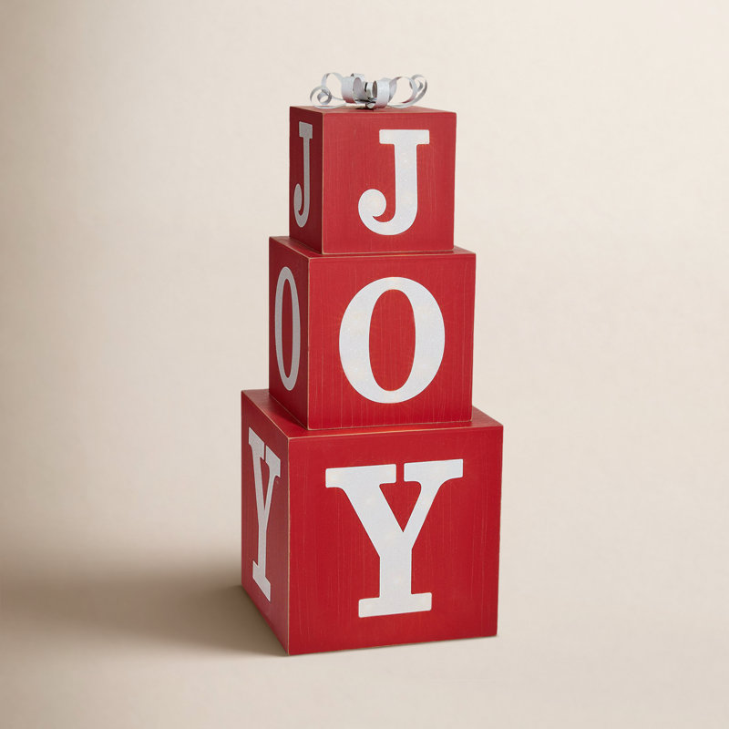 Enseigne lumineuse de Noël en bois Shayna