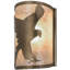 Flying Hawk Copper 1 - Light Flush Mounted Sconce