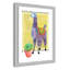 « jolie llama ii », art sur toile-47565927-47565925