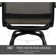 PVC-Coated Polyester 24 Swiveling Patio Bar Stool