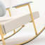 Chaise berçante moderne et élégante