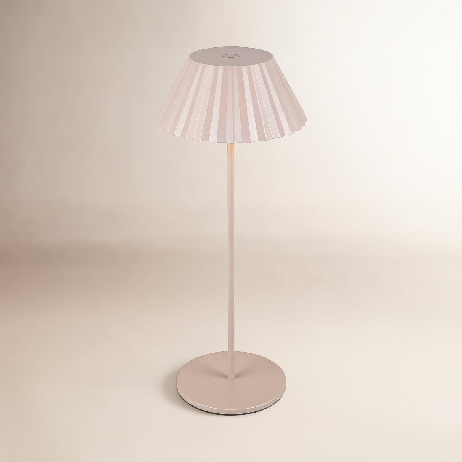 Zola 6-In LED Table Lamp, Moonstone Gray
