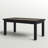 Abordale Rectangular Metal Outdoor Coffee Table , 34.6'' in. W 18.5'' in. D