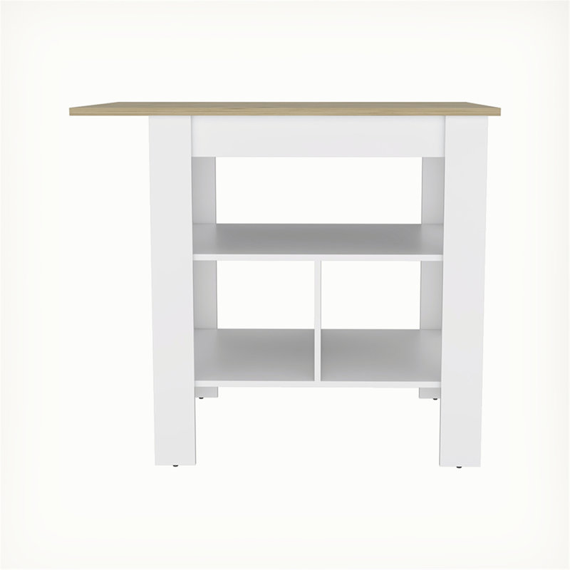Versatile Pompeya Kitchen Island with Abundant Storage and Functionality