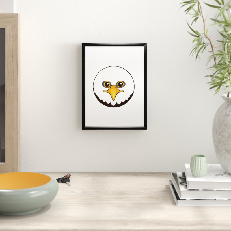 Single Picture Frame Print, Black
