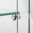 Tempered Glass Accent Cabinet, Display Cabinet, Wine Cabinet, Storage Cabinet With Bluetooth LED Light Strip-262777956