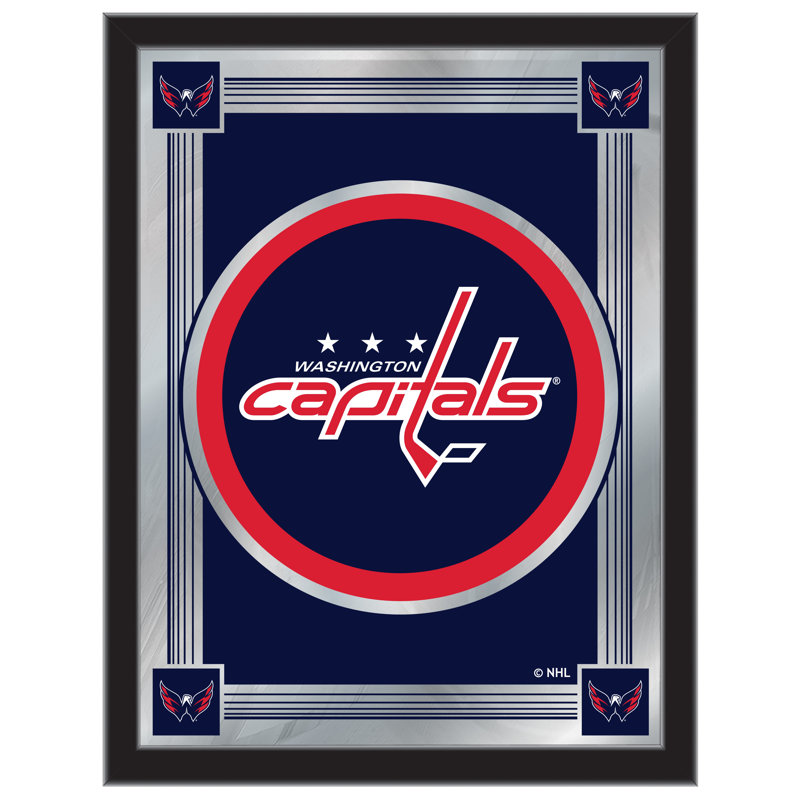 « logo mirror », impression encadrée NHL, Washington Capitals