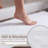 Lavish Home Reversible Long Bath Mat, White, 60” x 24”-1907602534