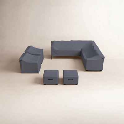 Eloisa Wicker Patio Conversation Sets Group Seating Outdoor Furniture Covers