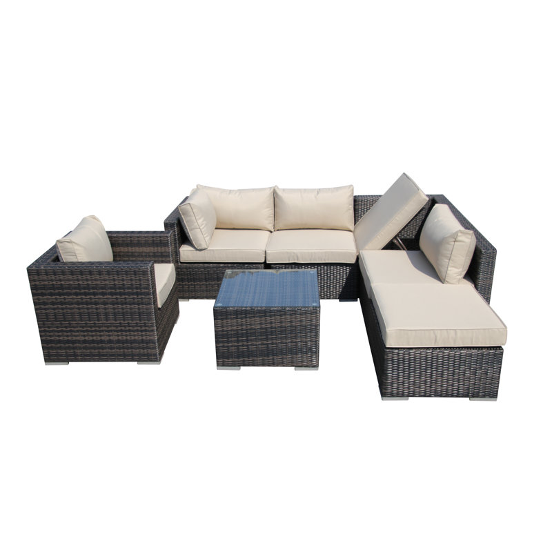 The Wiltshire 5 Seater Recliner Set With Single Seater, Mix Brown