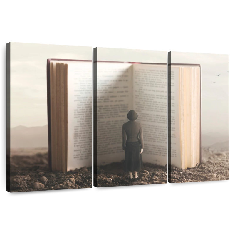 Kerner Reading Book, 28" H x 45" W