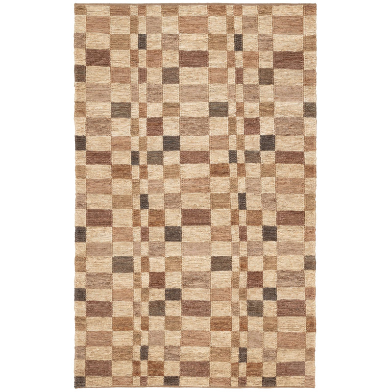 Kirby Natural Handwoven Jute Rug, Rectangle 9' x 12'