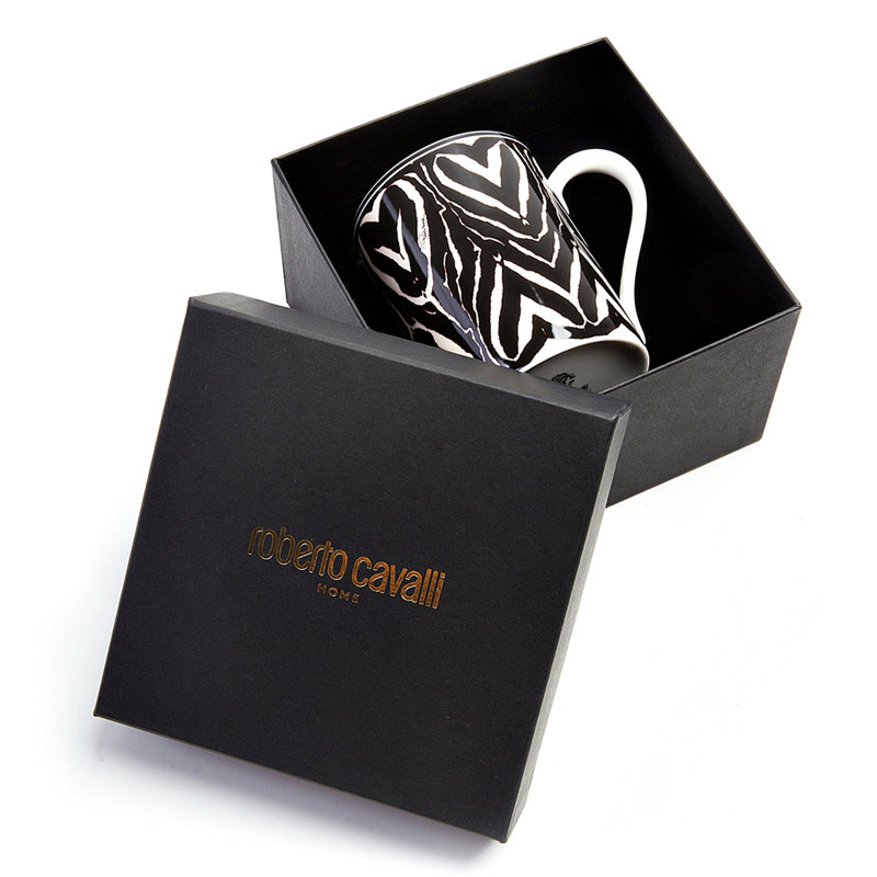 ZEBRA Bone China Coffee Mug