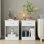 Table de chevet en bois avec tiroir Ignacio H 23,6 po