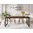 71" Industrial Dining Table For 6–8 People