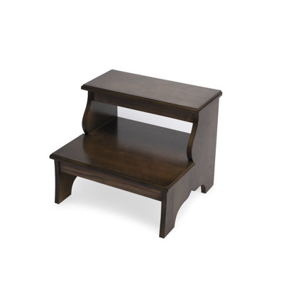 Plantation 2-Step Wood Step Stool