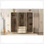 Rangement pour garde-robe en bois à 6 portes avec 6 grands tiroirs-1393658645