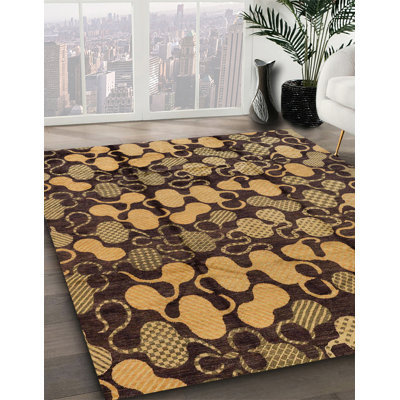 Tapis abstrait moderne 147