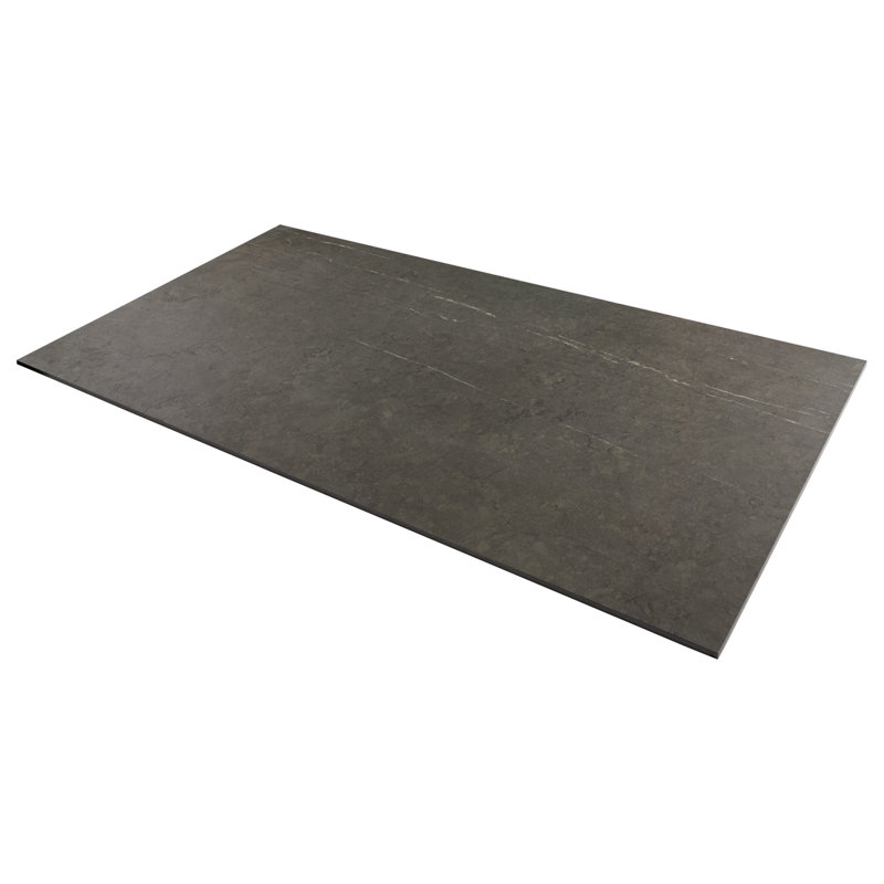 Corretta 23.77 in. x 47.55 in. Porcelain Tile, Mocha Gray