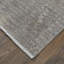 Tapis taupe à motif abstrait moderne Riple-1113881381