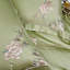 Literie brodée Eternal Bloom en coton égyptien 1000 fils/cm² - Vert jade-134878858-134878855