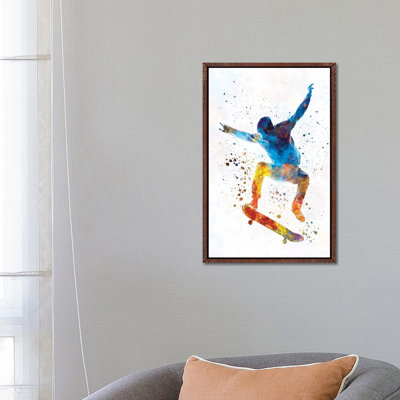 Skateboarder I by Paul Rommer - Painting on Canvas
