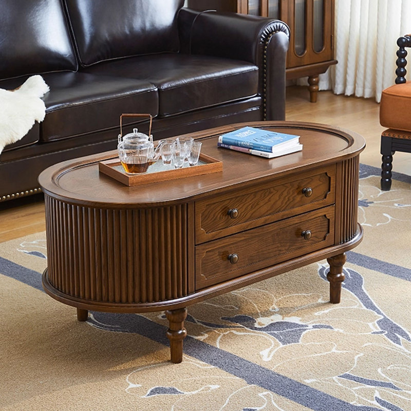Table basse style américain