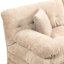 Canapé modulaire à deux places Canapé modulaire à assise profonde Canapé-lit en chenille Canapé-lit confortable pour salon Studio-396291334