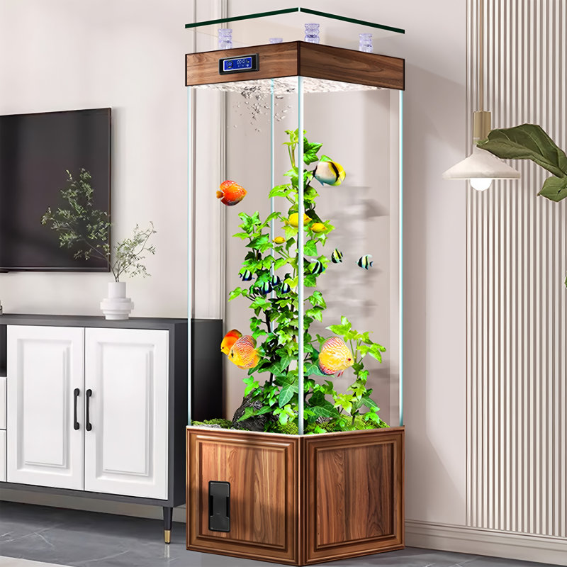 Aquarium 19,69 po, 52.83 Gallon (55.91"H x 19.69"W x 15.75"D)