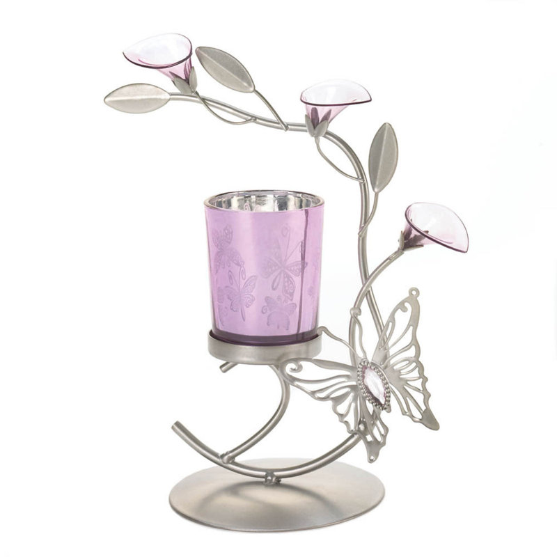 Porte-bougie papillon papillon