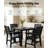 All-Weather Outdoor Dining Sets - Rust-Resistant Modern Outdoor Dining Sets For Backyard Garden Deck Poolside 4-Table 8-Chairs-126708467