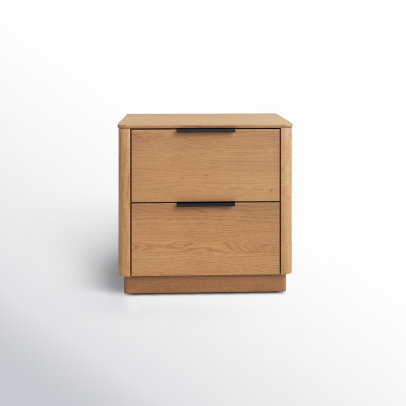 Tahani 3 Piece Bedroom Set, Natural/Black