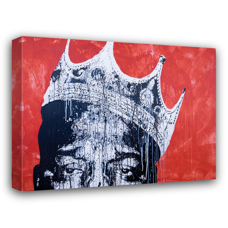 " Biggie Red ", 15" H x 18" W x 1.5" D