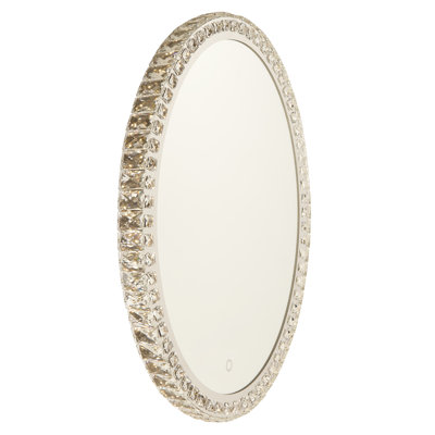 Reflections Metal Oval Mirror