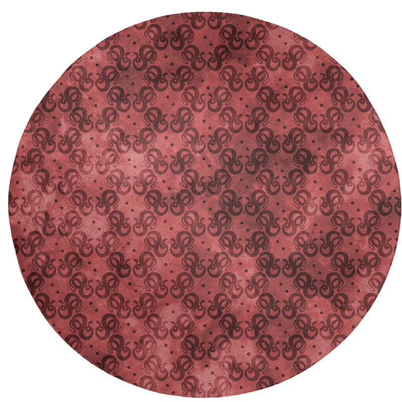 Chenille Indoor Rug, Round 5'