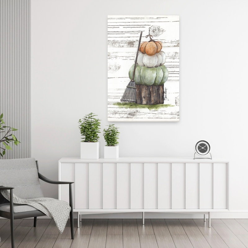 Raking Leaves Rustic Tree Art, 36" H x 24" W