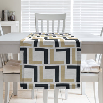 Carolina Geometric Table Runner