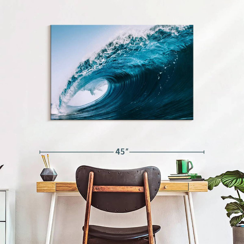 Gillard Humongous Ocean Wave, H 26 po x l 39 po