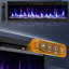 Foyer électrique ultra-mince, mural ou encastré, chauffe 750W / 1500W-1199452863