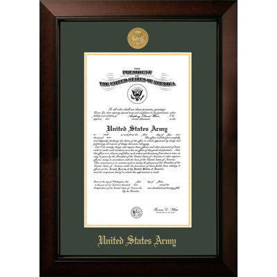 Army Certificate Legacy Picture Frame