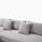 Albert Compression L-Shaped Corduroy Sectional Sofa with Steel Frame-286034683