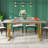 Julianah Unfinished Metal Base Dining Table-989731593-985061129